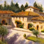  Tuscany Courtyard 12 x 16 $975
