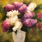 Lilacs
9 x 12
 $200

